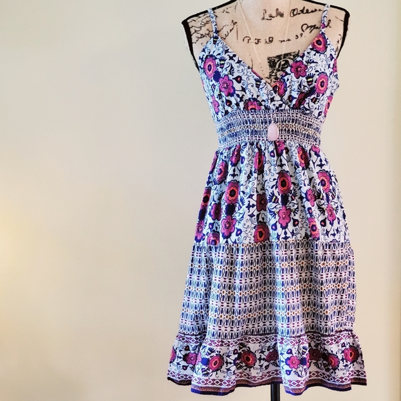 Speed Control Dresses & Skirts - Speed Control floral cotton summer dress